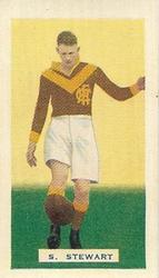 1934 Hoadley's Victorian Footballers #5 Stuart Stewart Front